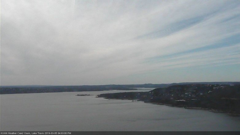 Lake Travis webcam, March 5, 2019 3:05 PM CT