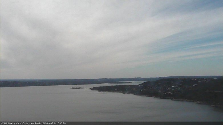 Lake Travis webcam, March 5, 2019 3:15 PM CT
