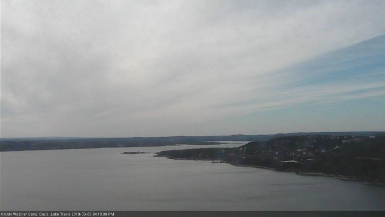 Lake Travis webcam, March 5, 2019 3:20 PM CT
