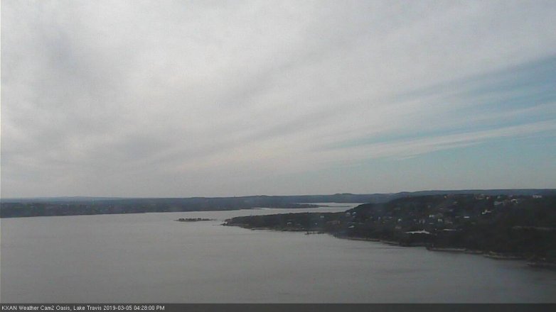 Lake Travis webcam, March 5, 2019 3:30 PM CT