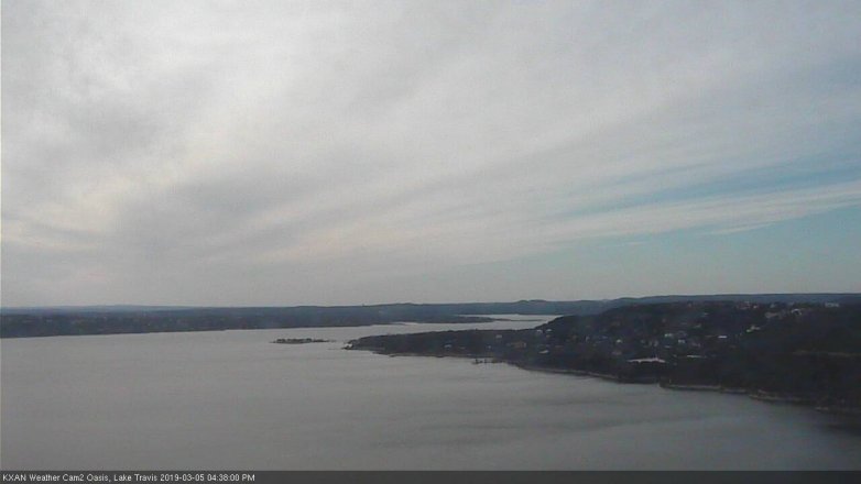 Lake Travis webcam, March 5, 2019 3:40 PM CT