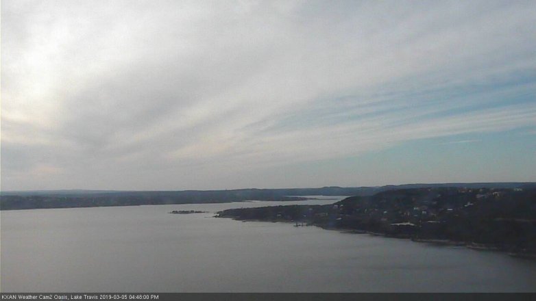 Lake Travis webcam, March 5, 2019 3:50 PM CT