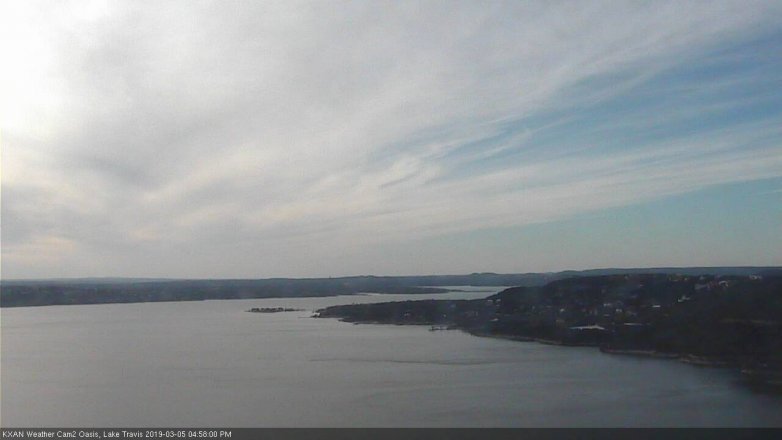 Lake Travis webcam, March 5, 2019 4:00 PM CT