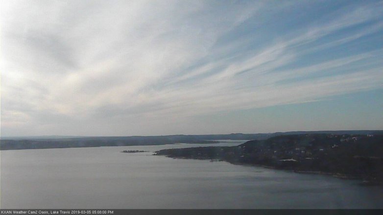 Lake Travis webcam, March 5, 2019 4:10 PM CT