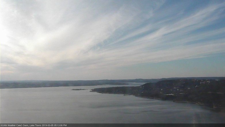 Lake Travis webcam, March 5, 2019 4:15 PM CT