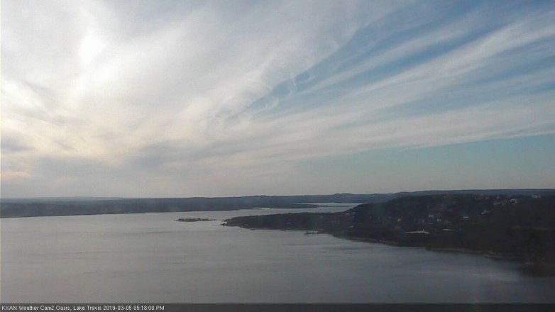 Lake Travis webcam, March 5, 2019 4:20 PM CT