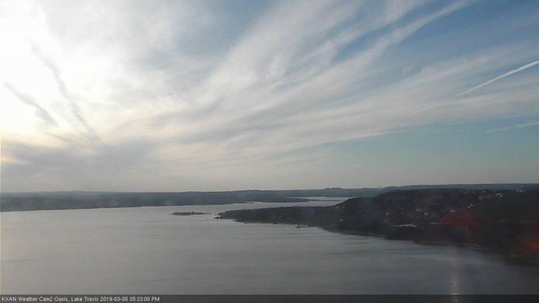 Lake Travis webcam, March 5, 2019 4:35 PM CT