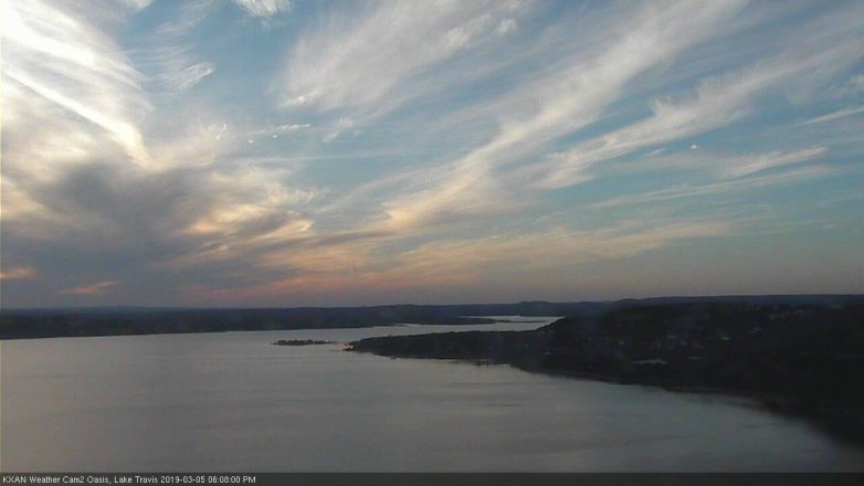 Lake Travis webcam, March 5, 2019 5:10 PM CT