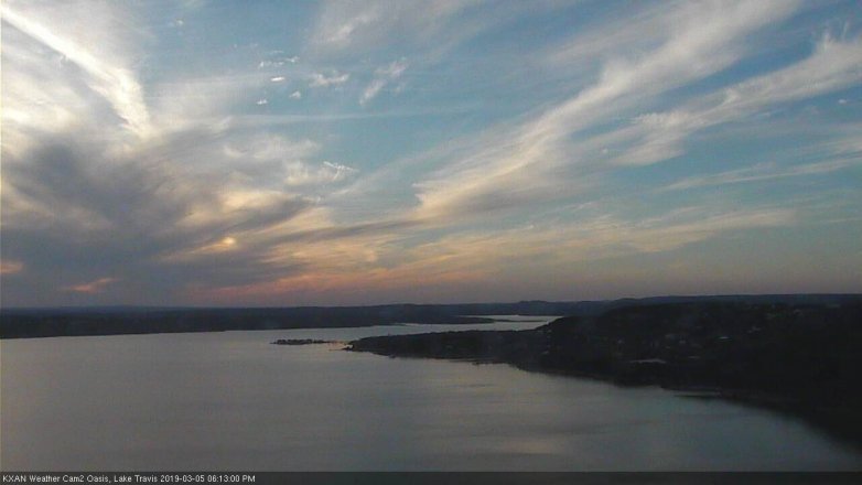 Lake Travis webcam, March 5, 2019 5:15 PM CT