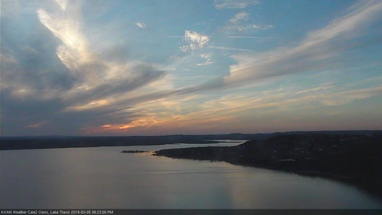 Lake Travis webcam, March 5, 2019 5:25 PM CT