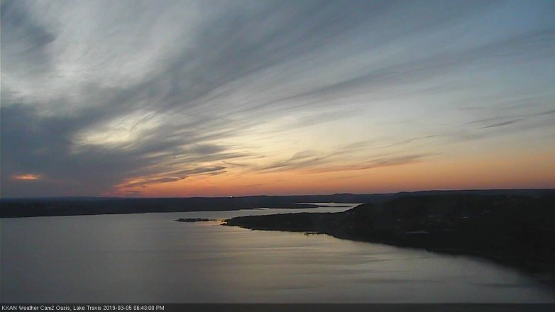 Lake Travis webcam, March 5, 2019 5:45 PM CT