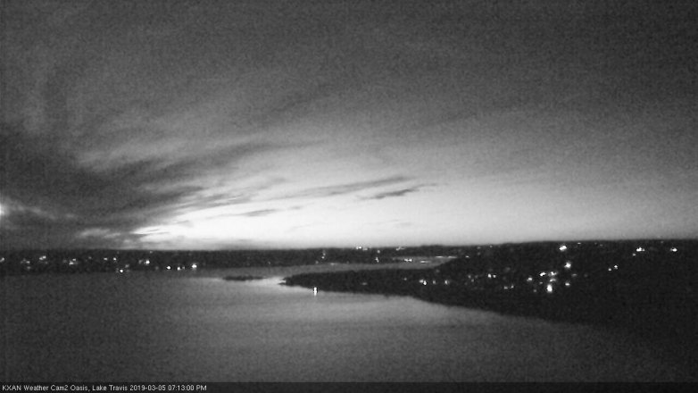 Lake Travis webcam, March 5, 2019 6:15 PM CT