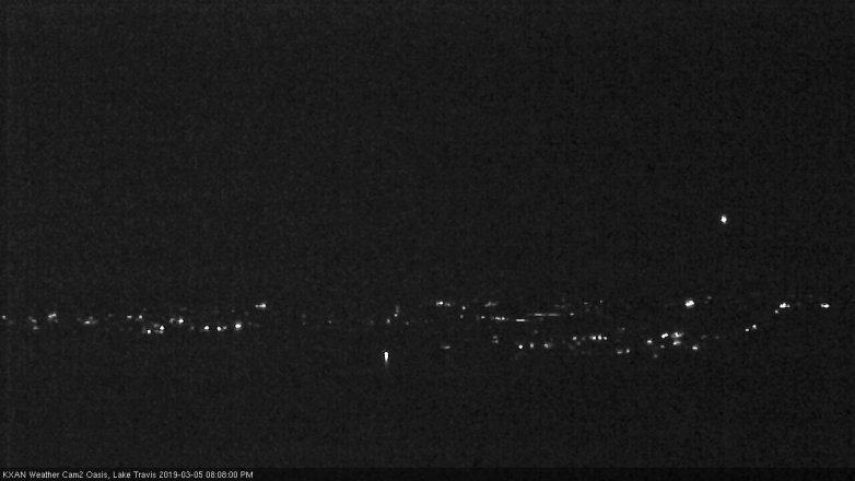 Lake Travis webcam, March 5, 2019 7:10 PM CT