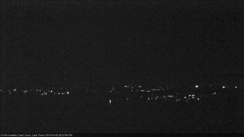 Lake Travis webcam, March 5, 2019 7:35 PM CT