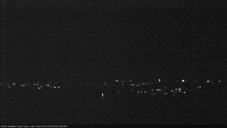 Lake Travis webcam, March 5, 2019 8:35 PM CT