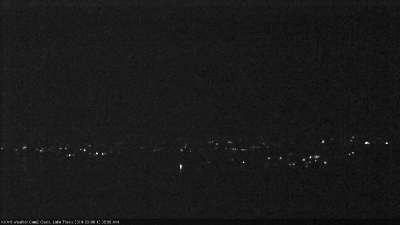 Lake Travis webcam, March 5, 2019 11:10 PM CT