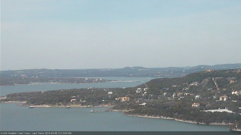 Lake Travis webcam, March 6, 2019 11:15 AM CT