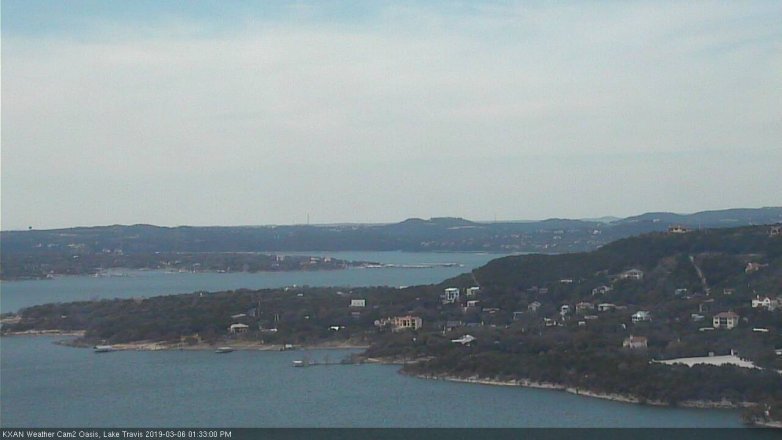 Lake Travis webcam, March 6, 2019 12:35 PM CT