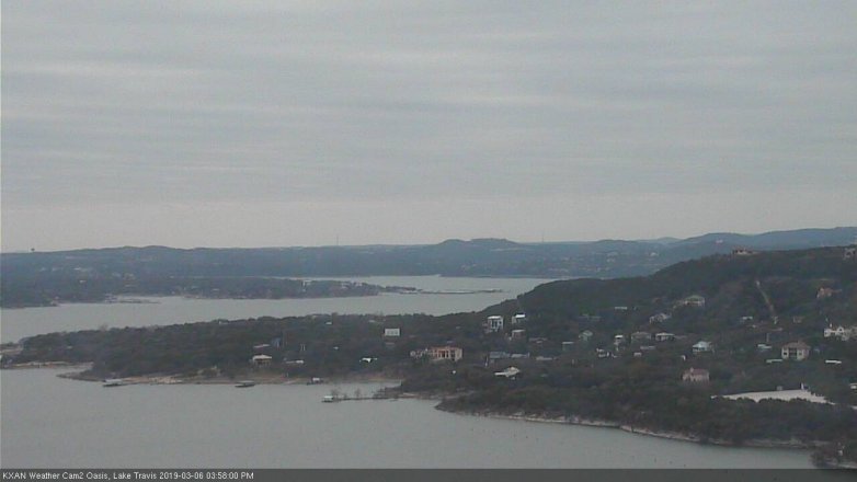 Lake Travis webcam, March 6, 2019 3:00 PM CT