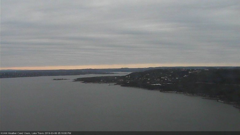 Lake Travis webcam, March 6, 2019 4:20 PM CT