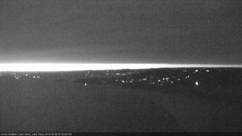 Lake Travis webcam, March 6, 2019 6:05 PM CT