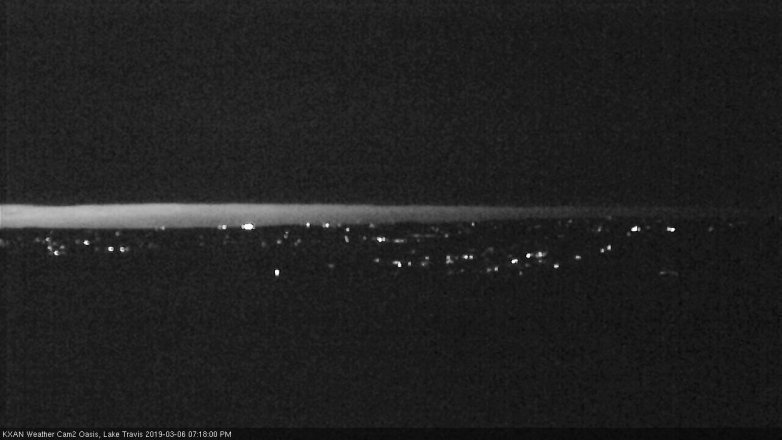 Lake Travis webcam, March 6, 2019 6:20 PM CT
