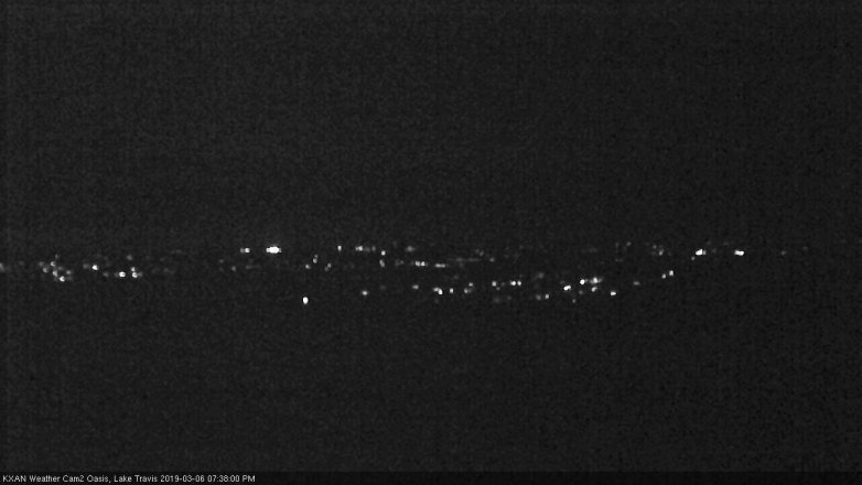 Lake Travis webcam, March 6, 2019 6:40 PM CT