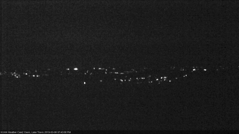 Lake Travis webcam, March 6, 2019 6:45 PM CT