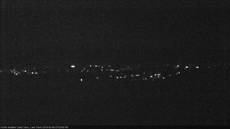Lake Travis webcam, March 6, 2019 6:55 PM CT
