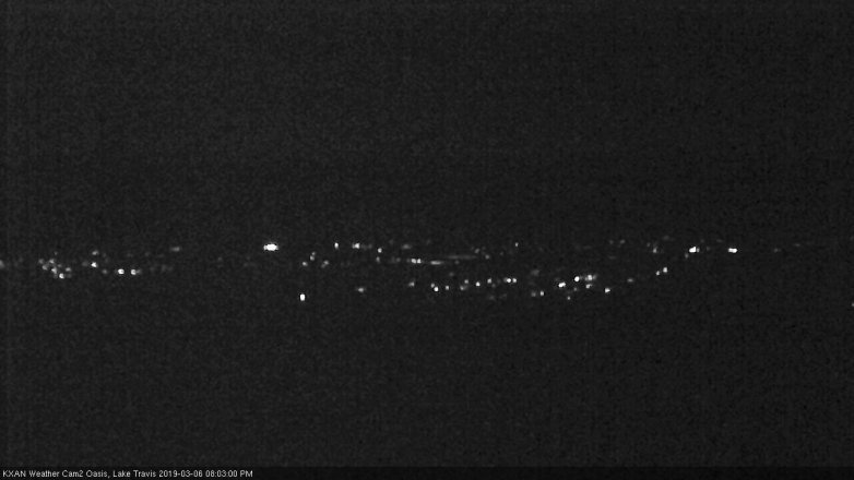 Lake Travis webcam, March 6, 2019 7:05 PM CT