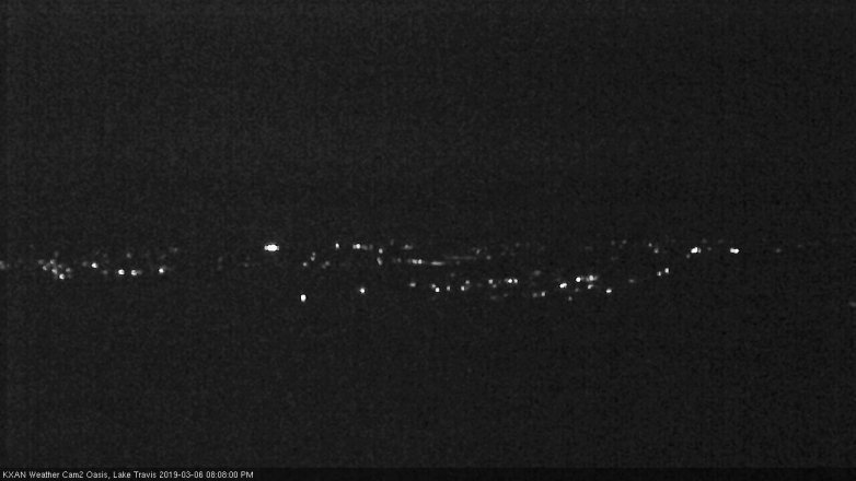 Lake Travis webcam, March 6, 2019 7:10 PM CT