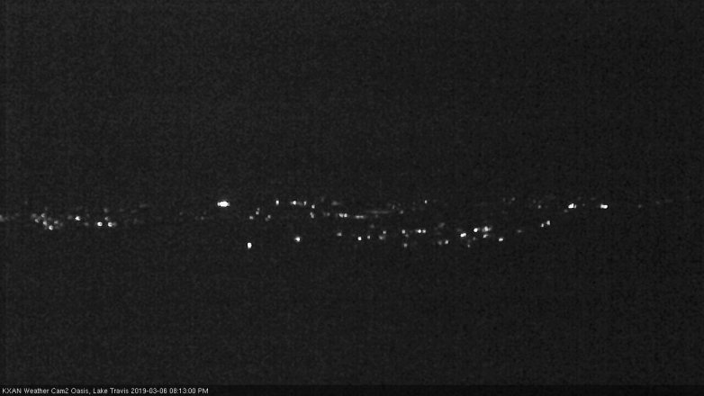 Lake Travis webcam, March 6, 2019 7:15 PM CT