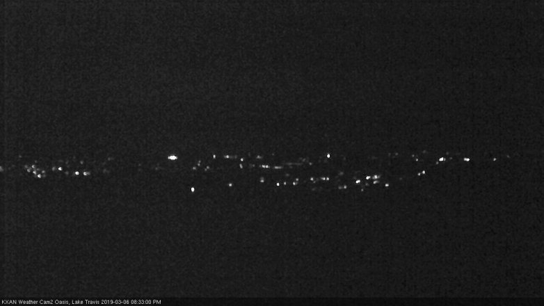 Lake Travis webcam, March 6, 2019 7:35 PM CT