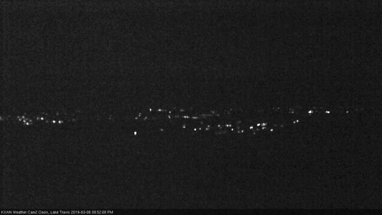 Lake Travis webcam, March 6, 2019 7:55 PM CT