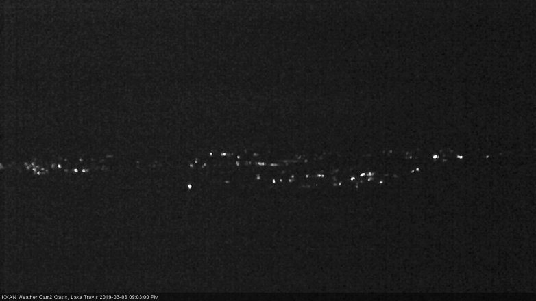Lake Travis webcam, March 6, 2019 8:05 PM CT
