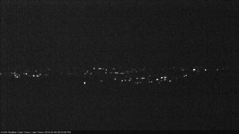 Lake Travis webcam, March 6, 2019 8:35 PM CT