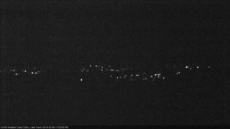 Lake Travis webcam, March 6, 2019 10:05 PM CT