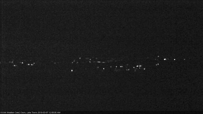 Lake Travis webcam, March 6, 2019 11:10 PM CT