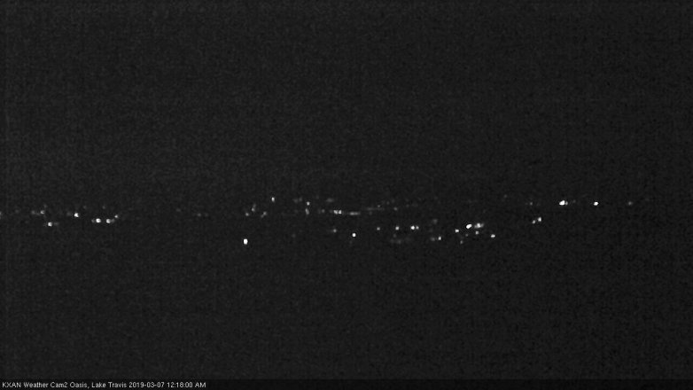 Lake Travis webcam, March 6, 2019 11:20 PM CT