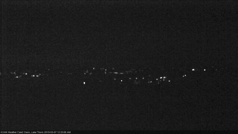 Lake Travis webcam, March 6, 2019 11:35 PM CT