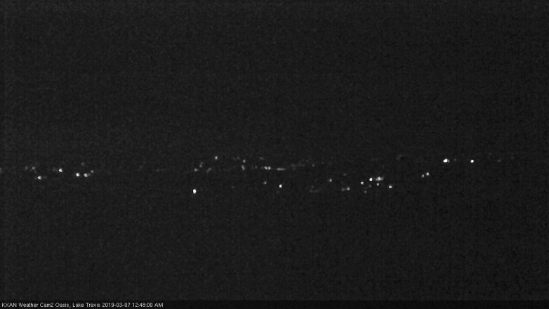 Lake Travis webcam, March 6, 2019 11:50 PM CT