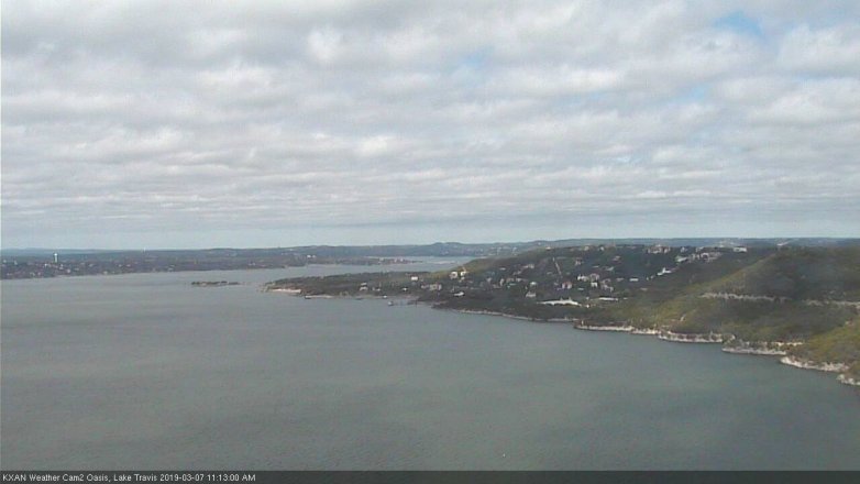 Lake Travis webcam, March 7, 2019 10:15 AM CT