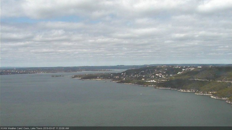 Lake Travis webcam, March 7, 2019 10:35 AM CT