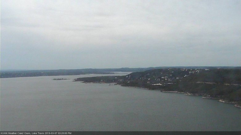 Lake Travis webcam, March 7, 2019 2:30 PM CT