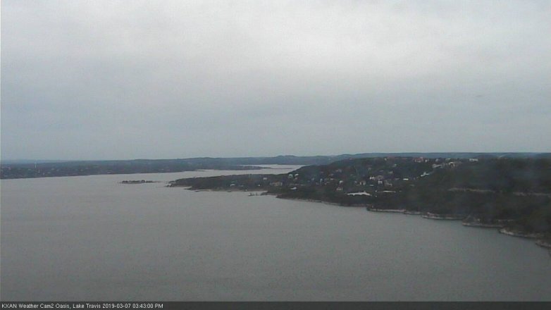 Lake Travis webcam, March 7, 2019 2:45 PM CT
