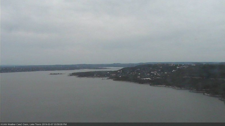 Lake Travis webcam, March 7, 2019 3:00 PM CT