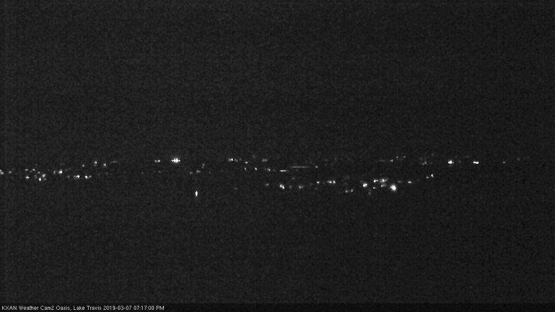 Lake Travis webcam, March 7, 2019 6:20 PM CT