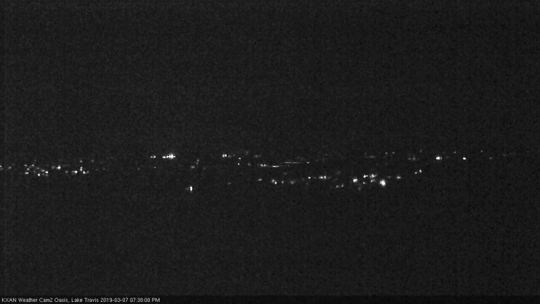 Lake Travis webcam, March 7, 2019 6:40 PM CT