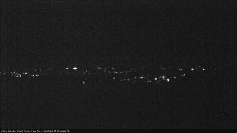 Lake Travis webcam, March 7, 2019 7:40 PM CT