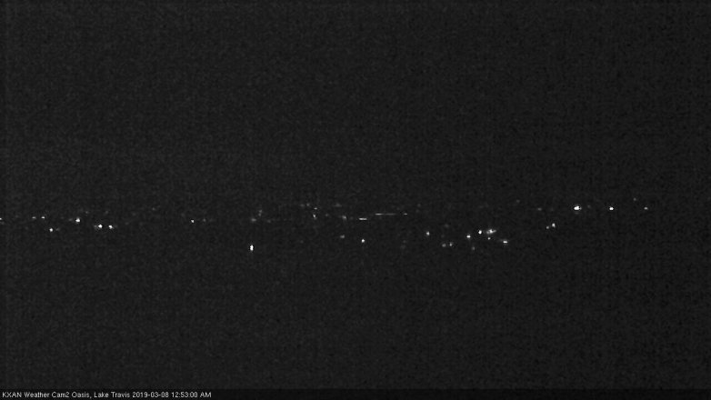Lake Travis webcam, March 7, 2019 11:55 PM CT